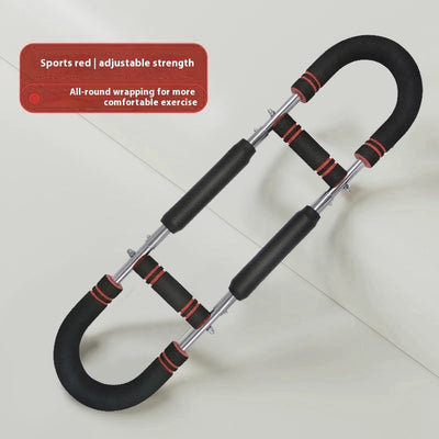 U-Shaped Arm & Chest Strength Trainer  Adjustable Home Gym Equipment