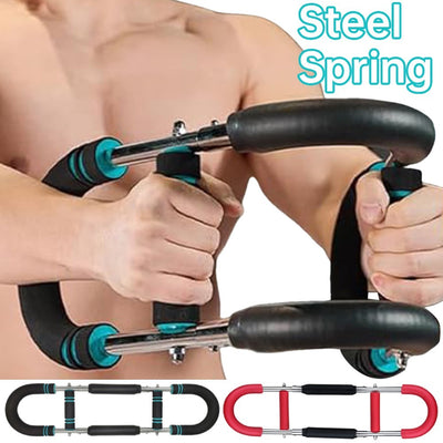 U-Shaped Arm & Chest Strength Trainer  Adjustable Home Gym Equipment