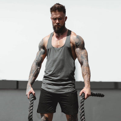Gym Clothes Sleeveless Tops And Halters